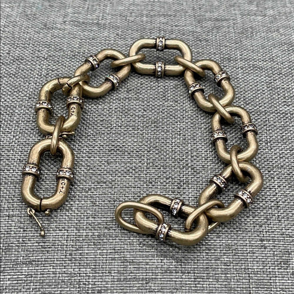 Chloe + Isabel Endless Pavé Link Bracelet
